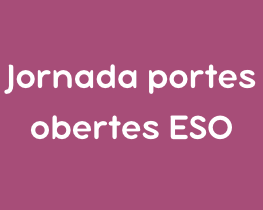 jornada portes obertes eso